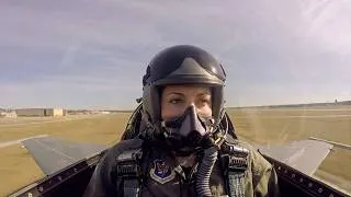 Thumbnail: How a Female F-15 Pilot Handles the Pressure of a Combat Mission
