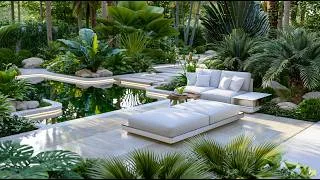 Thumbnail: Modern Reflective Garden Trends 2026 | Make Small Tropical Gardens Feel Twice as Big