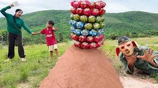 Thumbnail: Survival Skills: SMART ideas and USEFUL In Forest With Single Mom #outdoors #survival #camping #fyp