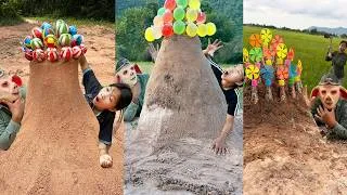 Thumbnail: Survival Skills: SMART ideas and USEFUL In Forest With Single Mom #outdoors #survival #camping #fyp