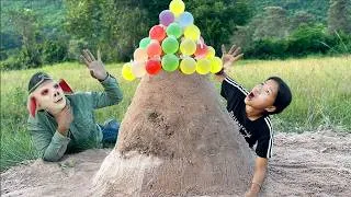 Thumbnail: Survival Skills: SMART ideas and USEFUL In Forest With Single Mom #outdoors #survival #camping #fyp