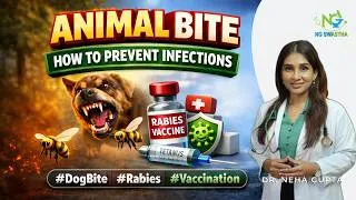 Thumbnail: Animal Bite I How to Prevent Infections #dogbite #rabies #vaccination #prevention