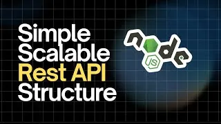 Thumbnail: How to Design a Production-Ready API Structure (Node.js/Backend)