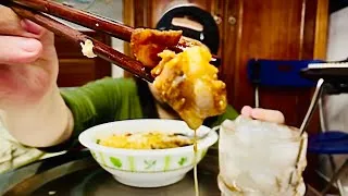 Thumbnail: Mukbang Show:Tomyum Noodle Soup With Pig Heart And Kidney,Grilled Soft Ribs And Unlaid Chicken Eggs.
