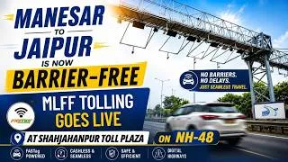 Thumbnail: Multi-Lane Free Flow (MLFF) Tolling at Shahjahanpur | Barrier-Free Travel on NH-48 | NHAI