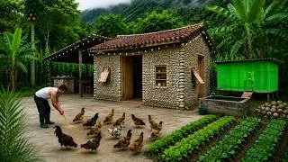 Thumbnail: Lawyer Leaves City in Forest - Renovating home courtyard, Harvest greens & Live-self sufficiently