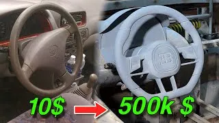 Thumbnail: I Transformed A Toyota Steering Wheel Into A Bugatti Chiron Steering Wheel !