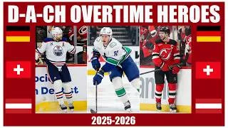 Thumbnail: EVERY OT winner scored by Germans, Swiss and Austrians in 2025-26! 🇩🇪🇦🇹🇨🇭🚨