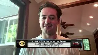 Thumbnail: Connor Clifton talks return to Boston