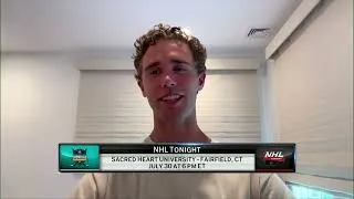 Thumbnail: Spencer Knight talks Shoulder Check Showcase