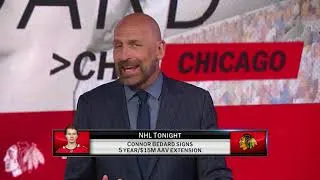 Thumbnail: Connor Bedard signs 5-year contract with Blackhawks