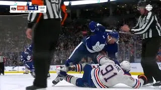 Thumbnail: Evander Kane and Michael Bunting going at it