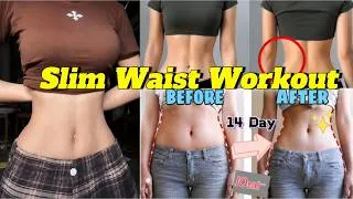 Thumbnail: ⏳ 10 MIN HOURGLASS WAIST! 🔥 Melt Belly Fat & Slim Your Waist At Home ⏳