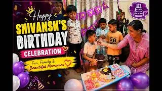 Thumbnail: 🎊 7th Happy Birthday Shivansh! 🎂 | Birthday Party Highlights & Family Moments