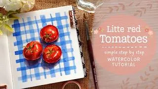 Thumbnail: Paint realistic tomatoes in a few easy steps with watercolors