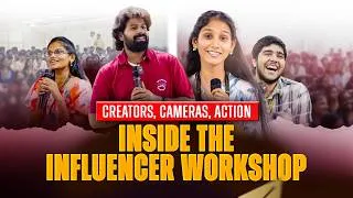 Thumbnail: When @Ravimantrii  Met NIAT Students | Influencer Workshop Vlog | @NIATAndhra