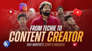 Thumbnail: Break Your Insecurities & Start Creating | @Ravimantrii Journey | Influencer Workshop at@NIATAndhra 