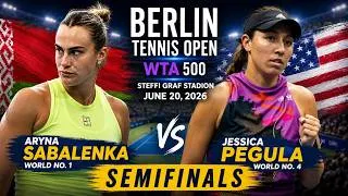 Thumbnail: Aryna Sabalenka vs Jessica Pegula | 2026 Berlin Open Semi Final | Match Highlights |