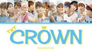 Thumbnail: [AI COVER] How would Seventeen sing CROWN by TXT