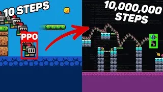 Thumbnail: I Spent 6 Weeks using Reinforcement Learning to Beat This GoDot Game