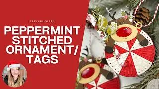 Thumbnail: How to Make Adorable Peppermint Prancer Tag Ornaments