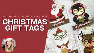 Thumbnail: Christmas in July Gift Tags | Spellbinders Spectacular Christmas Bundle