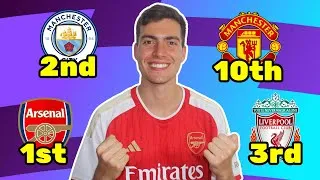 Thumbnail: My Premier League Predictions For The 24/25 Season!