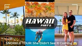 Thumbnail: Snorkle tour in HAWAII!!!! She got so scared!!!