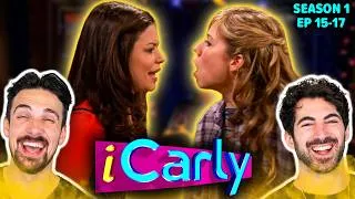 Thumbnail: *iCarly* CARLY AND SAM FIGHT?! | First Time Watching | Show Reaction