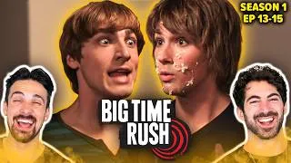 Thumbnail: *BIG TIME RUSH* is BIG TIME GOOFY | First Time Watching | Show Reaction