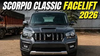 Thumbnail: Mahindra Scorpio Classic Facelift आ गई 4X4 के साथ | Sunroof, New Features & More