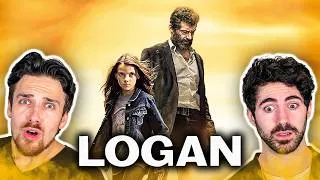 Thumbnail: *LOGAN* made us tear up (it's FREAKING SAD) | First Time Watching | Movie Reaction | Review
