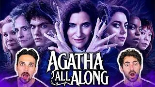 Thumbnail: We BINGED all of *AGATHA ALL ALONG* (its SO GOOD) | First Time Watching | Show Reaction