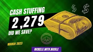 Thumbnail: Cash Envelope Stuffing $2,279 💌 Sinking Funds | March Paycheck # 1 | New Savings Tracker