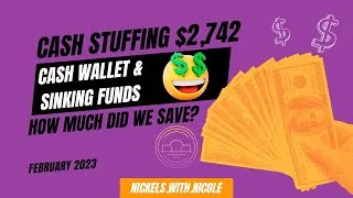 Thumbnail: $2,742 CASH ENVELOPE 💵 SINKING FUNDS STUFFING | February Paycheck # 2 | Debt Avalanche