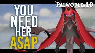 Thumbnail: The best 15 Pals for MID GAME (Palworld 1.0 Guides)