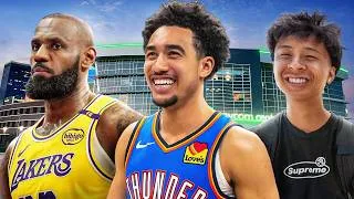 Thumbnail: 24 Hours with Jared McCain vs. Lebron (NBA Playoffs)