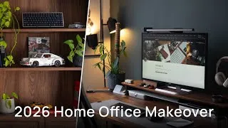 Thumbnail: Home Office Desk Setup 2026 | Product Designer’s Setup