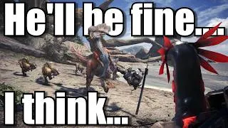 Thumbnail: I have my friend play Monster Hunter World for the first time