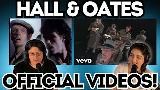 Thumbnail: HALL & OATS - Maneater & Private Eyes [Official Videos] FIRST TIME COUPLE REACTION