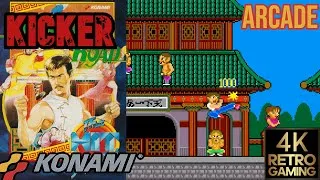 Thumbnail: Shaoling's Road / Kicker Arcade ( Konami 1985 ) 4k 60fps Longplay
