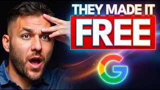 Thumbnail: Google's AI Studio Just Made $299/mo No-Code App Builders Obsolete (New Update)