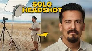 Thumbnail: Photographer tries to take his own headshot…
