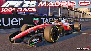 Thumbnail: F1 26 Madrid GP: Can Charles Leclerc Win in the Ferrari SF-26? | 100% Race Ultra Realistic 4K