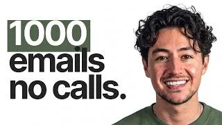 Thumbnail: cold emailed 1,000 leads, zero calls booked: here's why