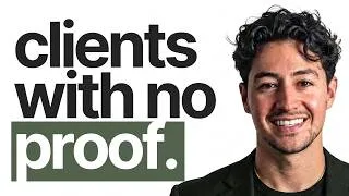 Thumbnail: how to get clients with zero case studies in 2026