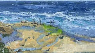 Thumbnail: This Tiny 8x10 Oil Painting Captures the Magic of La Jolla 🌊