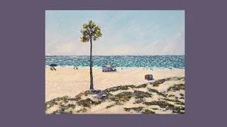 Thumbnail: Painting a California Beach Scene 🌴 Oil Painting Seascape