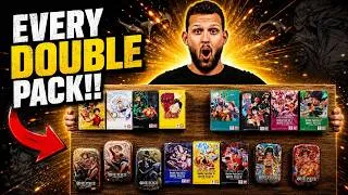 Thumbnail: Opening EVERY Double Pack Ever Released! One Piece TCG