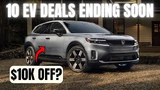 Thumbnail: These 10 EV Deals Are Better Than the Dead Tax Credit (0% APR and $10K Cash)